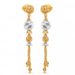 Kadınlar İçin 22 Ayar Altın Damla Küpe | Rodyum Kaplama Kadınlar İçin 22 Ayar Altın Damla Küpe | Rodyum Kaplama