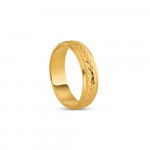 22ct Gold DC Band for Ladies | Size J | 4.5mm