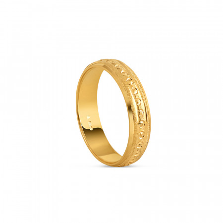 22ct Gold DC Band for Ladies | Size J | 4mm 22ct Gold DC Band for Ladies | Size J | 4mm