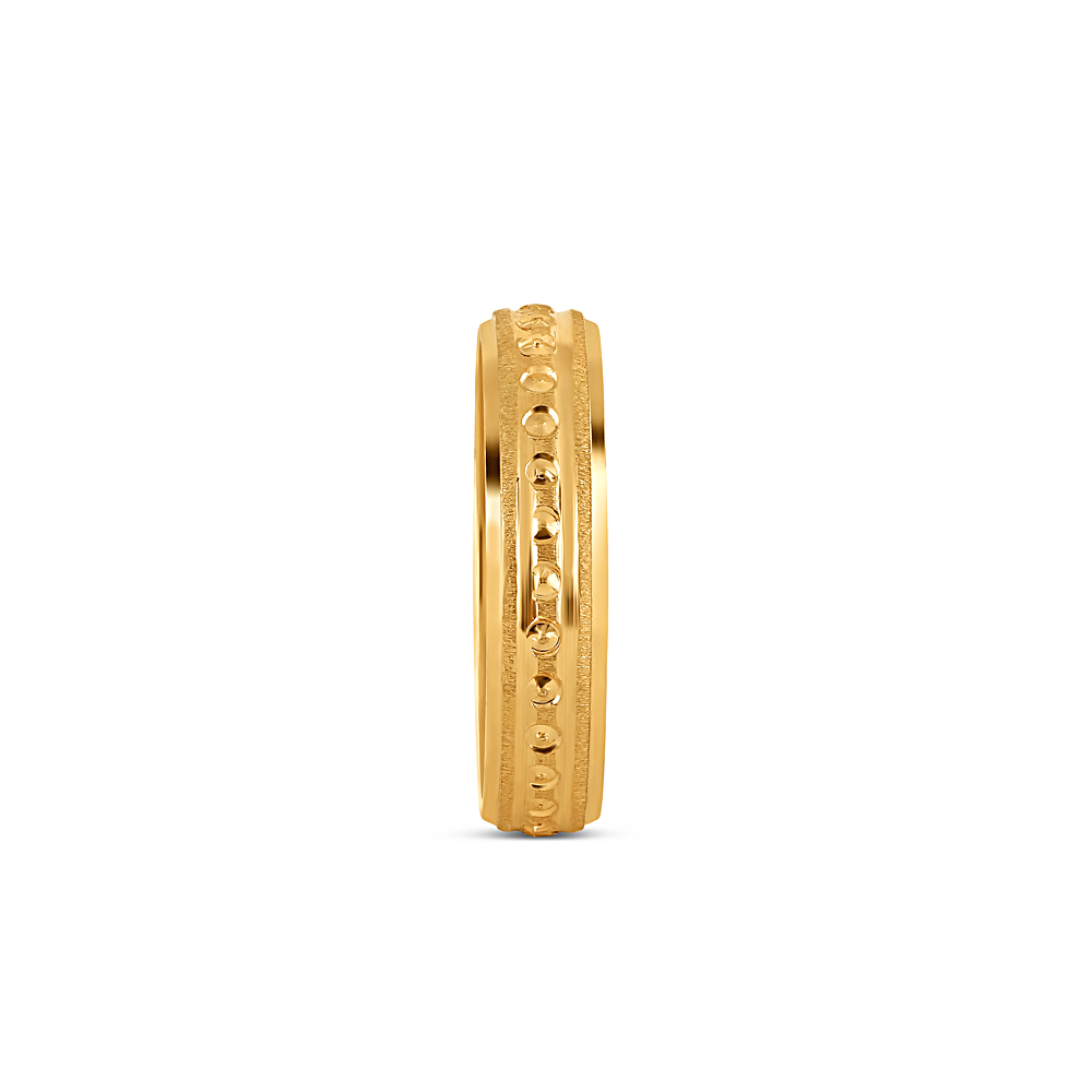 22ct Gold DC Band for Ladies | Size J | 4mm