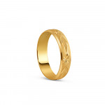 خاتم الزواج من الذهب عيار 22 قيراط للسيدات | مقاس M خاتم الزواج من الذهب عيار 22 قيراط للسيدات | مقاس M