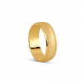 22ct Gold Ladies Wedding Band | Size O