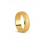 خاتم الزواج للسيدات من الذهب عيار 22 قيراط | مقاس O