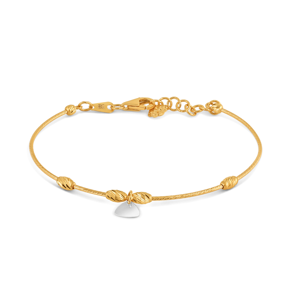 22ct Gelbgold Armbänder für Damen | Rhodium Finish 22ct Gelbgold Armbänder für Damen | Rhodium Finish