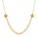 İki Sıra İncili 22 Ayar Altın Kolye | 18 İnç İki Sıra İncili 22 Ayar Altın Kolye | 18 İnç