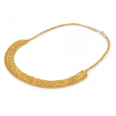 22ct Gold Antique Choker Necklace | Rosettes Collection