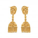 22 Ayar Altın Gelin Jhumkha Küpe | Rozet Koleksiyonu 22 Ayar Altın Gelin Jhumkha Küpe | Rozet Koleksiyonu