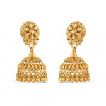 22 Ayar Altın Antik Jhumkha Küpe | Rozet Koleksiyonu 22 Ayar Altın Antik Jhumkha Küpe | Rozet Koleksiyonu