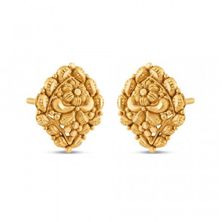 22ct Gold Antique Stud Earring 22ct Gold Antique Stud Earring