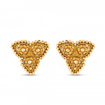 قرط ذهبي عيار 22 قيراط من الذهب العتيق قرط ذهبي عيار 22 قيراط من الذهب العتيق