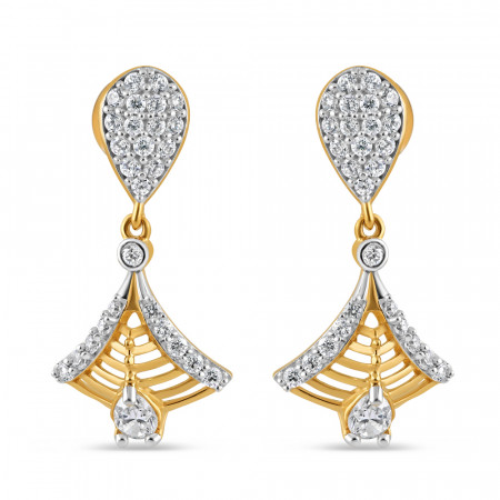 22ct Gold Drop Earring 22ct Gold Drop Earring