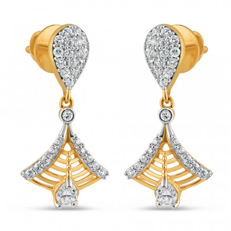 22ct Gold Drop Earring 22ct Gold Drop Earring