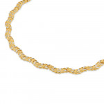 22 Ayar Altın Kolye | Rodyum Kaplama | 16 İnç 22 Ayar Altın Kolye | Rodyum Kaplama | 16 İnç