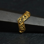 22ct Gold Ring für Damen | Größe O 22ct Gold Ring für Damen | Größe O