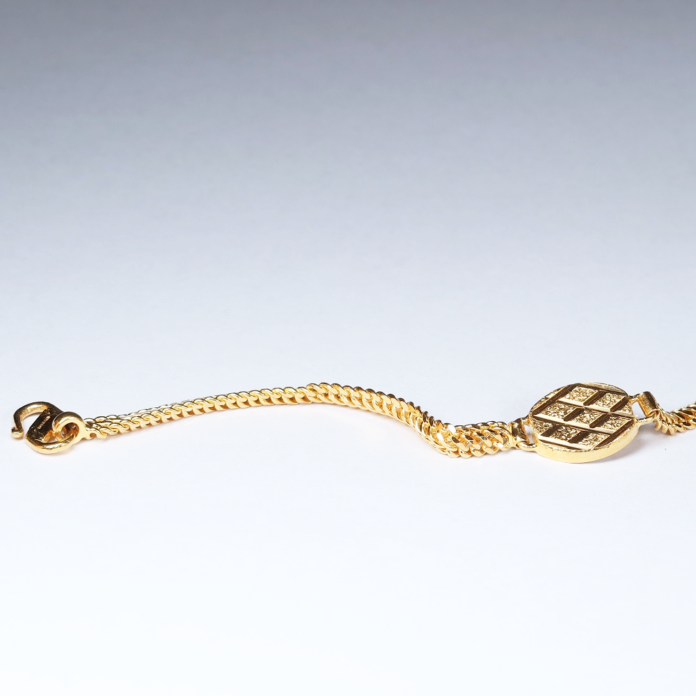 سوار الطفل من الذهب عيار 22 قيراط | 5.75 بوصة سوار الطفل من الذهب عيار 22 قيراط | 5.75 بوصة