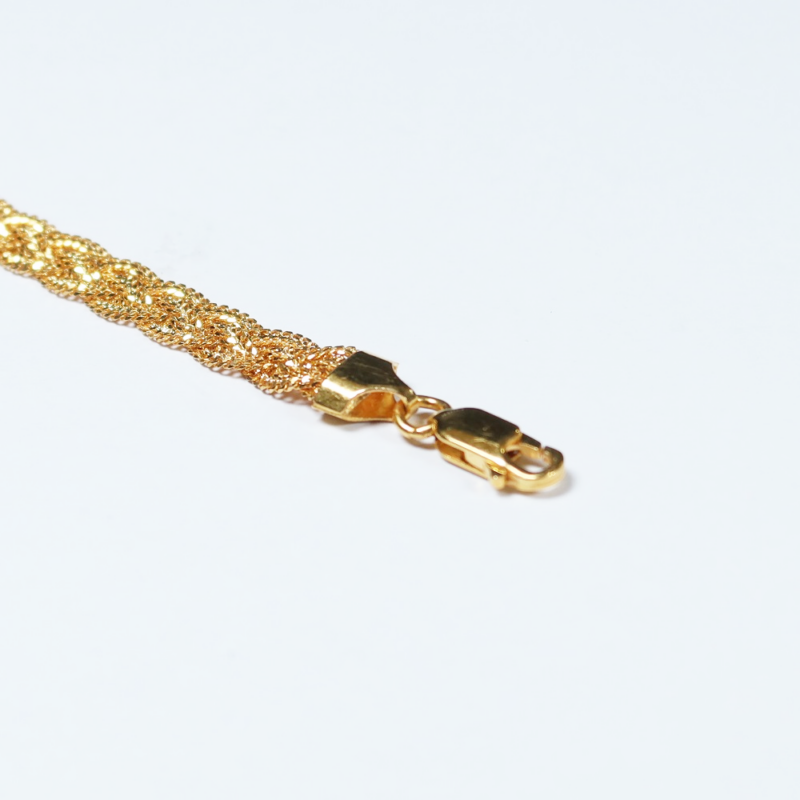 سوار من الذهب عيار 22 قيراط للسيدات | 6.5 بوصة سوار من الذهب عيار 22 قيراط للسيدات | 6.5 بوصة