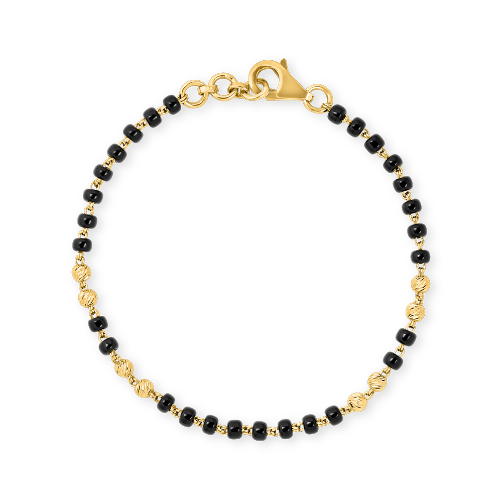 22 Ayar Altın Bebek Boncuk Bileklik | 6 İnç 22 Ayar Altın Bebek Boncuk Bileklik | 6 İnç