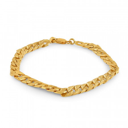 22ct Yellow Gold Gents Bracelet | Heavyweight 22ct Yellow Gold Gents Bracelet | Heavyweight