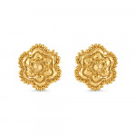 22ct Gold Floral Stud | Jali Collections 22ct Gold Floral Stud | Jali Collections