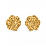 22ct Gold Floral Stud | Jali Collections 22ct Gold Floral Stud | Jali Collections