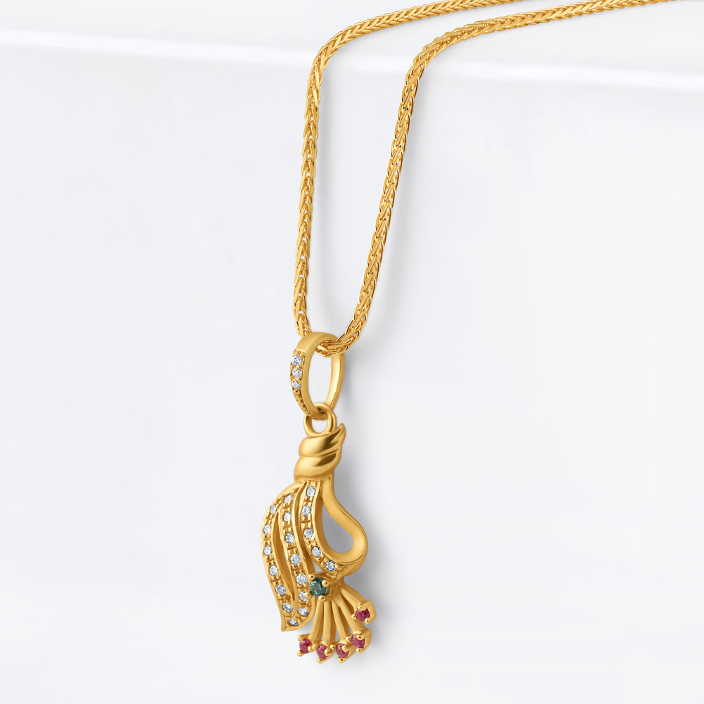 Bayanlar İçin 22 Ayar Altın Çiçek Kolye Bayanlar İçin 22 Ayar Altın Çiçek Kolye