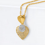 22ct Timeless Classic Gold Heart Pendant For Ladies 22ct Timeless Classic Gold Heart Pendant For Ladies