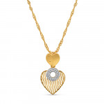 22ct Timeless Classic Gold Heart Pendant For Ladies 22ct Timeless Classic Gold Heart Pendant For Ladies