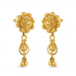 22ct Gold Drop Earring | Jali Collections