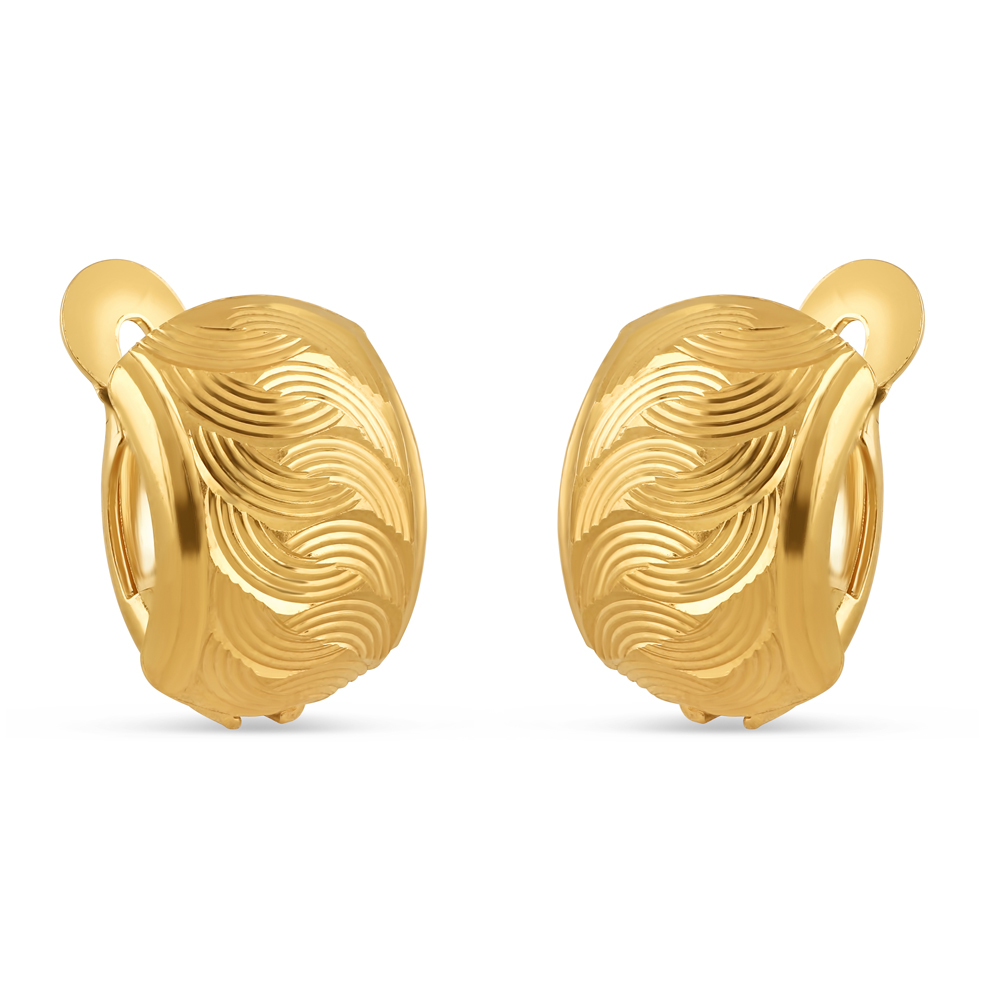 22ct Gold Ladies Creole Hoop Earring 22ct Gold Ladies Creole Hoop Earring