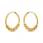 22ct Gold Perlenohrring 22ct Gold Perlenohrring