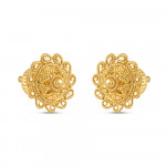 22 Ayar Altın Telkari Saplama Küpe | Jali Collections 22 Ayar Altın Telkari Saplama Küpe | Jali Collections