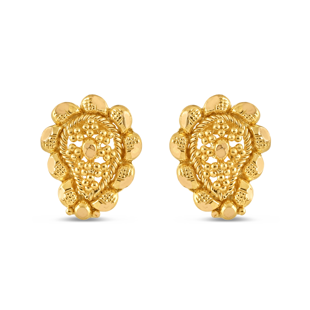 قرط ذهبي على شكل كيري المصمم | مجموعات جالي قرط ذهبي على شكل كيري المصمم | مجموعات جالي