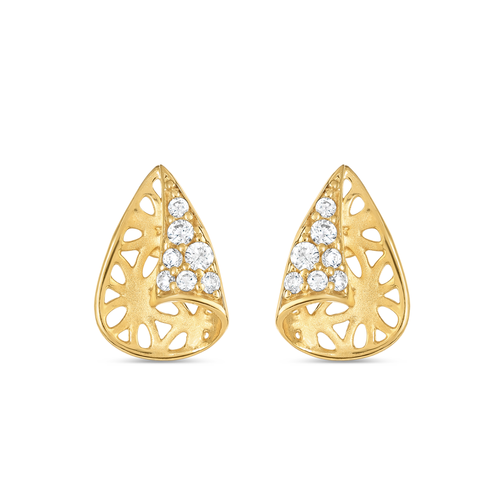 مرصع بتلات الزهور عيار 22 قيراط من الذهب عيار 22 قيراط مرصع بتلات الزهور عيار 22 قيراط من الذهب عيار 22 قيراط