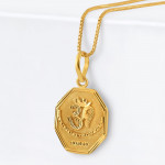 22ct Gold Om-Anhänger | Unisex