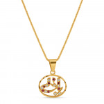 22 Ayar Altın Allah Kolyesi 22 Ayar Altın Allah Kolyesi