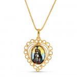 قلادة اللورد كريشنا من الذهب عيار 22 قيراط