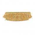 22ct Gold Bridal Necklace | Antique Matte Finish | Rosettes Collection