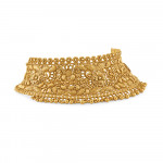 22ct Gold Halskette mit Perle | Rosetten Kollektion