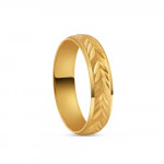 22 Ayar Altın Yüzük | M Beden | 4,5 mm 22 Ayar Altın Yüzük | M Beden | 4,5 mm