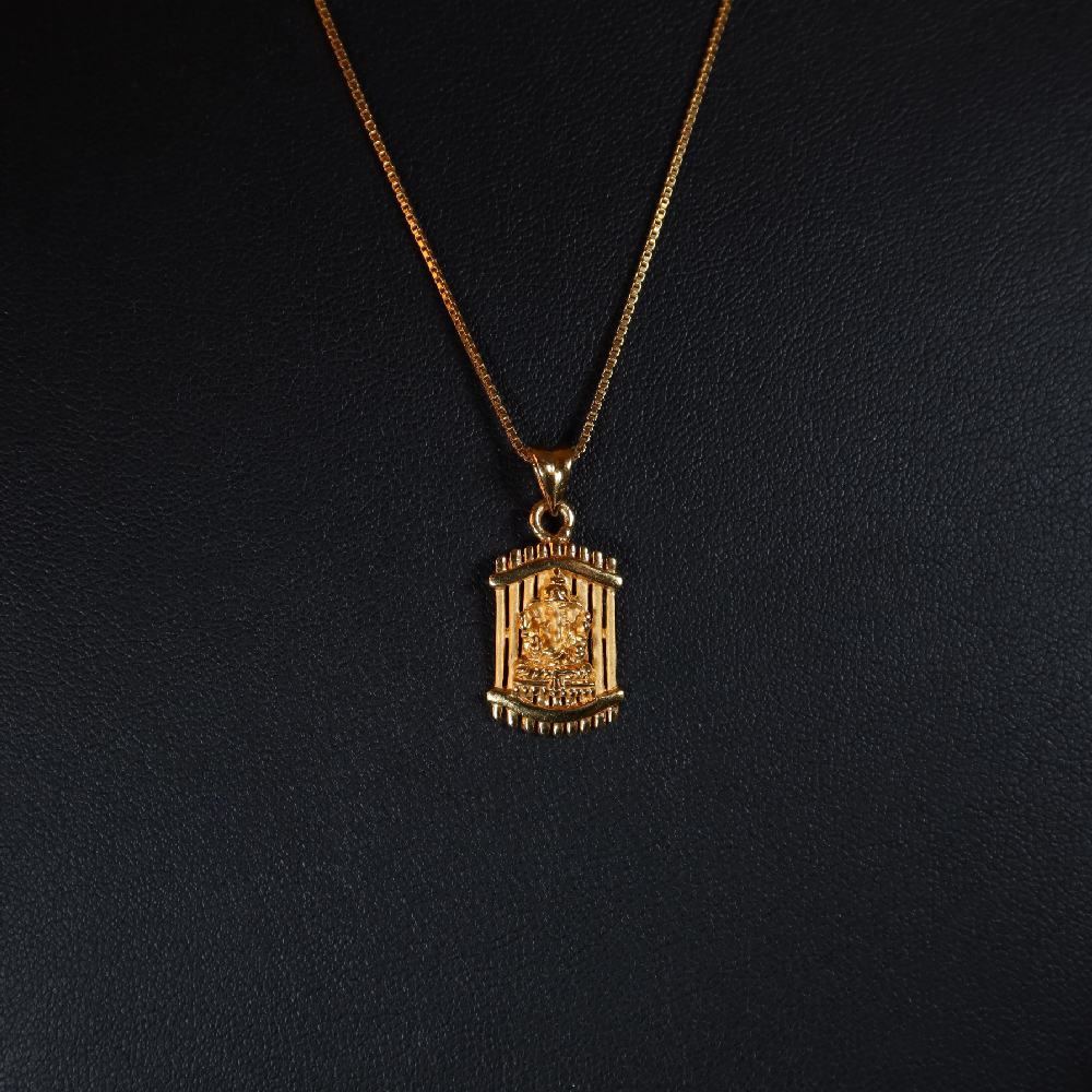 22 Ayar Altın Ganesh Kolye Ucu| 12,5 mm 22 Ayar Altın Ganesh Kolye Ucu| 12,5 mm