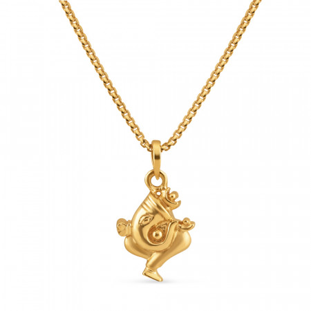 22ct Gold Ganesh Pendant | 0.8 Inches 22ct Gold Ganesh Pendant | 0.8 Inches