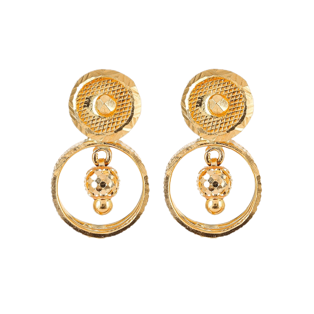 22 Ayar Altın Yuvarlak Saplama 22 Ayar Altın Yuvarlak Saplama