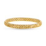 سوار ذهبي من الذهب عيار 22 قيراط للعروسين | مجموعة الورود | مقاس 2.6 سوار ذهبي من الذهب عيار 22 قيراط للعروسين | مجموعة الورود | مقاس 2.6