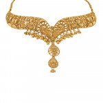 22 Ayar Altın Gerdanlık Kolye | Antik Mat Kaplama | Rozet Koleksiyonu 22 Ayar Altın Gerdanlık Kolye | Antik Mat Kaplama | Rozet Koleksiyonu