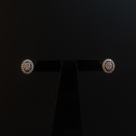 Pırlantalı 18 Ayar Beyaz Altın Saplama Pırlantalı 18 Ayar Beyaz Altın Saplama