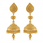 Bayanlar İçin 22 Ayar Altın Jhumkha Küpe | Jali Filigree Koleksiyonu Bayanlar İçin 22 Ayar Altın Jhumkha Küpe | Jali Filigree Koleksiyonu