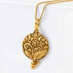 22 Ayar Altın Bayan Antik Kolye | Rozet Koleksiyonu 22 Ayar Altın Bayan Antik Kolye | Rozet Koleksiyonu