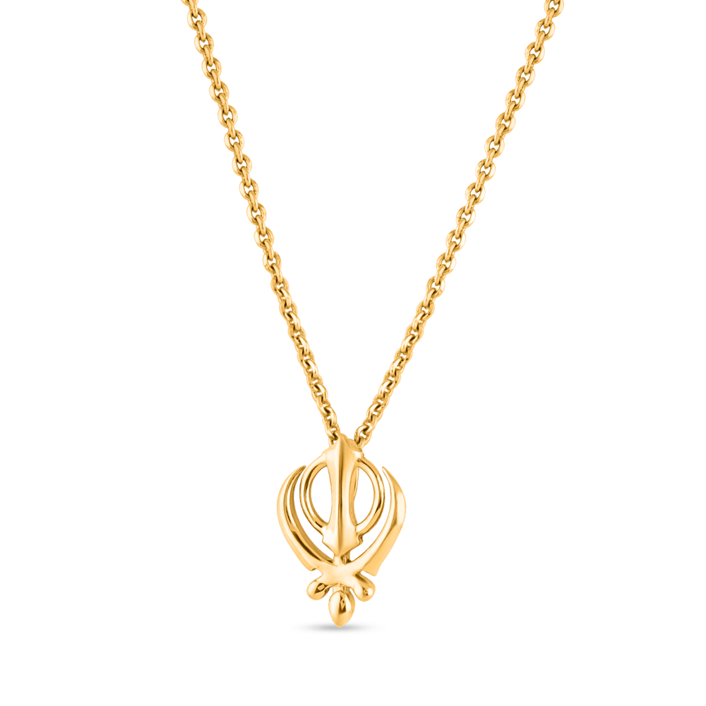 22 Ayar Altın Khanda Kolye 22 Ayar Altın Khanda Kolye