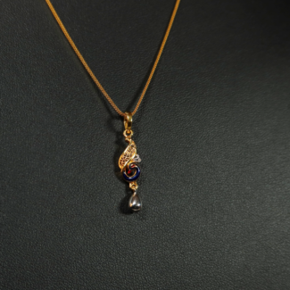 22ct Gold Royal Peacock Pendant