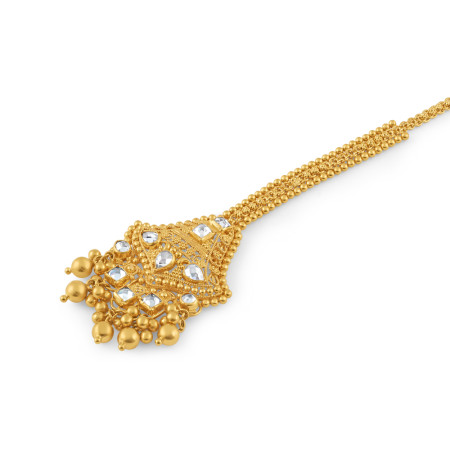 22ct Gold Bridal Tikka | Jali Filigree Collection 22ct Gold Bridal Tikka | Jali Filigree Collection